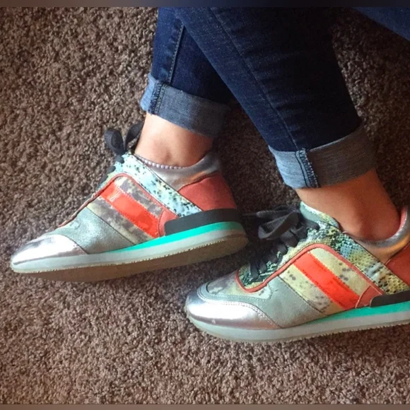 Liebeskind Berlin Bold Multi-Colored Trainers/Sneakers- Size 41 - Picture 5 of 10